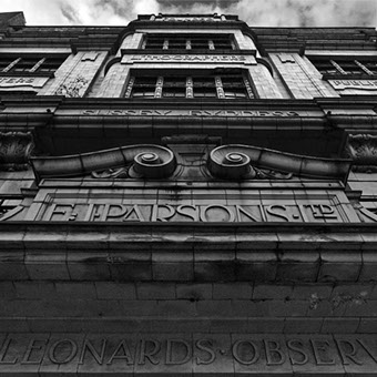 Photograph of the Hastings Observer building by Hastings Photographer Jon "Huldrick' Wilhelm.